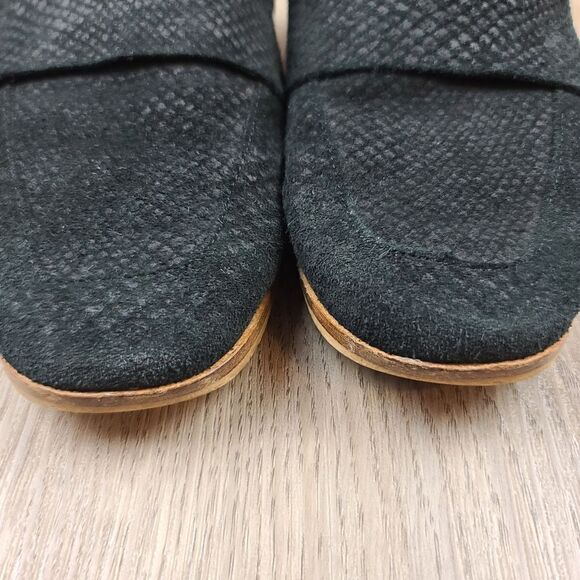Free People At Ease Suede Snake Pattern Loafers size 6.5 - Picture 5 of 11